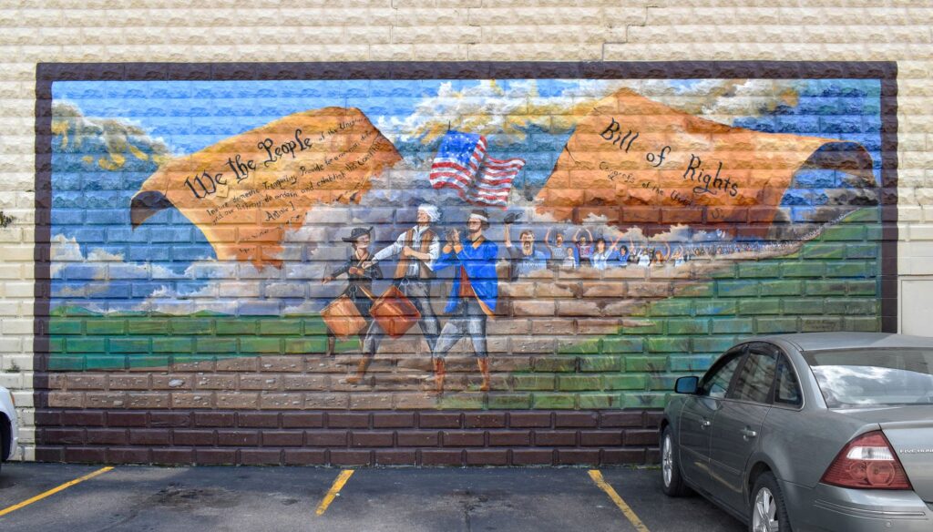 We the People Mural Bourbon